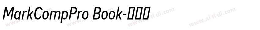MarkCompPro Book字体转换 MarkCompPro Book字体转换
